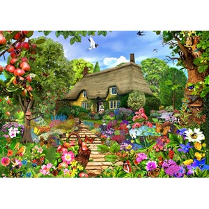 Bluebird Puzzle (70141) - "English Cottage Garden" - 1500 pieces puzzle