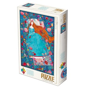 D-Toys (75185) - Kurti Andrea: "Sleeping Beauty" - 1000 pieces puzzle