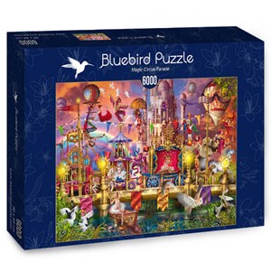 Bluebird Puzzle (70251) - Ciro Marchetti: "Magic Circus Parade" - 6000 pieces puzzle