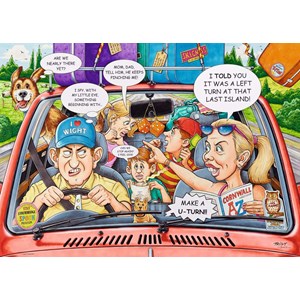 Ravensburger (19813) - "Are We There Yet?" - 1000 pieces puzzle