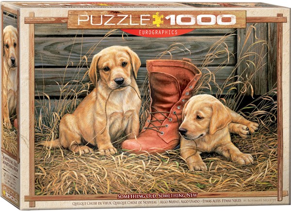 Eurographics (6000-0795) - Rosemary Millette: "Something Old Something New" - 1000 pieces puzzle