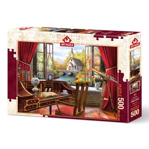 Art Puzzle (5074) - "Study View" - 500 pieces puzzle