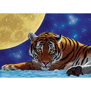 Art Puzzle (5072) - "Tiger Moon" - 500 pieces puzzle