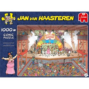 Jumbo (20025) - Jan van Haasteren: "Eurosong Contest" - 1000 pieces puzzle