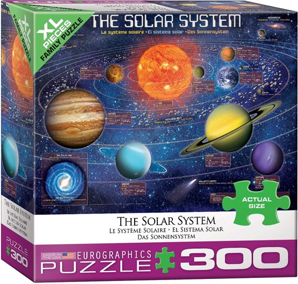 Eurographics (8300-5369) - "The Solar System" - 300 pieces puzzle