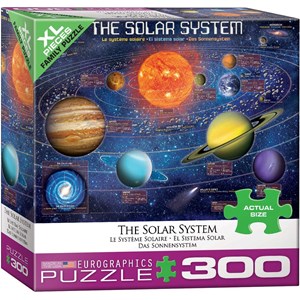 Eurographics (8300-5369) - "The Solar System" - 300 pieces puzzle