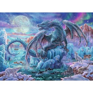 Ravensburger (14839) - "Mystical Dragons" - 500 pieces puzzle