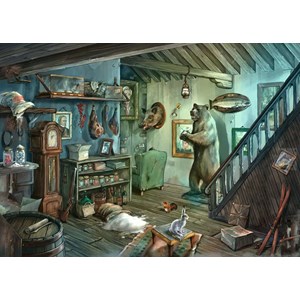 Ravensburger (16435) - "ESCAPE Forbidden Basement" - 759 pieces puzzle