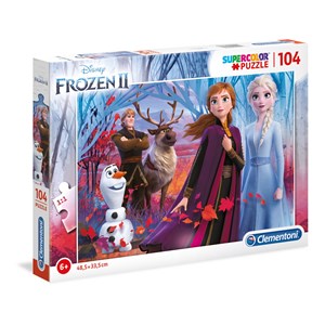 Clementoni (27274) - "Disney Frozen 2" - 104 pieces puzzle