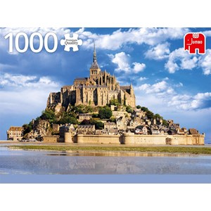 Jumbo (18848) - "Mont Saint-Michel, France" - 1000 pieces puzzle