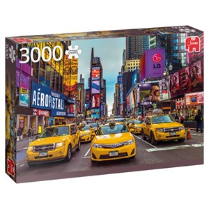 Jumbo (18832) - "New York Taxis" - 3000 pieces puzzle