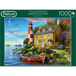 Falcon (11247) - Dominic Davison: "The Lighthouse Keeper’s Cottage" - 1000 pieces puzzle