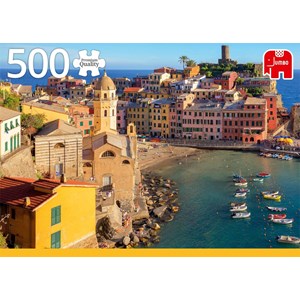 Jumbo (18806) - "Vernazza, Cinque Terre" - 500 pieces puzzle