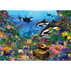Jumbo (18814) - "Jewels of the Deep" - 1000 pieces puzzle