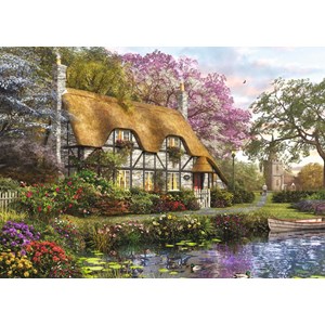 Falcon (11205) - Dominic Davison: "The Gardener's Cottage" - 1000 pieces puzzle