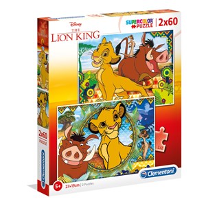 Clementoni (21604) - "Disney Lion King" - 60 pieces puzzle