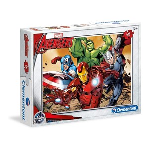 Clementoni (08415) - "Avengers" - 60 pieces puzzle