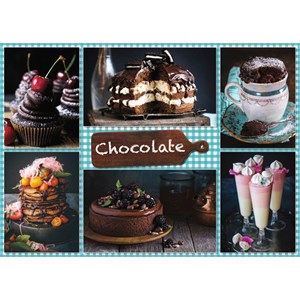 Jumbo (18593) - "Chocolate" - 1000 pieces puzzle