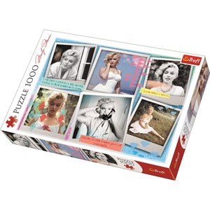 Trefl (10529) - "Marilyn Monroe" - 1000 pieces puzzle