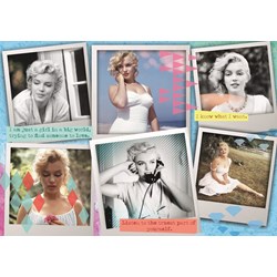 Trefl (10529) - "Marilyn Monroe" - 1000 pieces puzzle