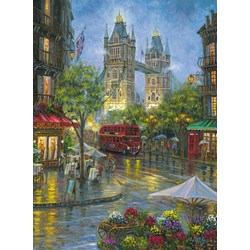 Ravensburger (14812) - "Picturesque London" - 500 pieces puzzle