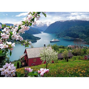 Ravensburger (15006) - "Landscape" - 500 pieces puzzle