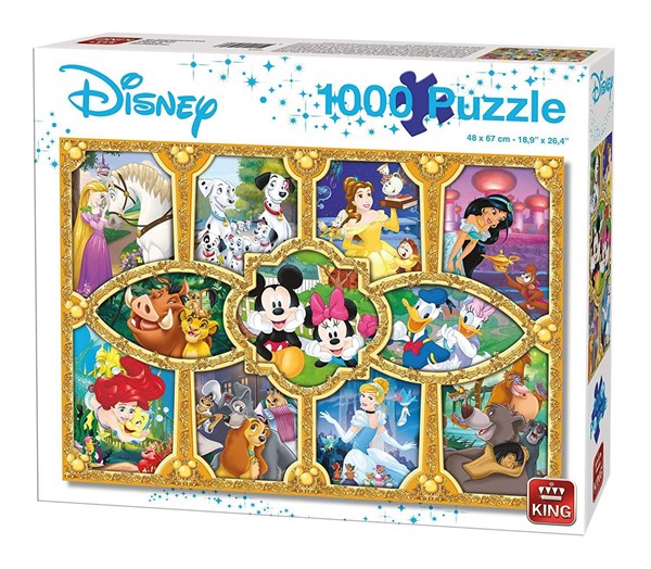 King International (05279) - "Disney Magical Moments" - 1000 pieces puzzle