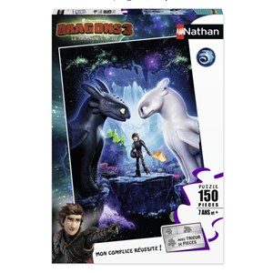 Nathan (86848) - "Dragons 3" - 150 pieces puzzle