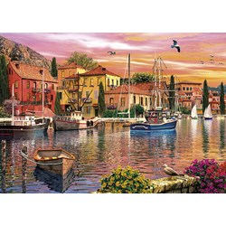 Gibsons (G5054) - Dominic Davison: "Sails at Sunset" - 500 pieces puzzle