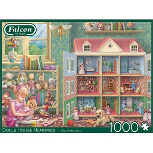 Falcon (11276) - Eduard Shlyakhtin: "Dolls House Memories" - 1000 pieces puzzle