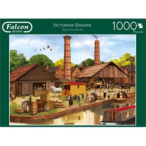 Falcon (11257) - Simon Treadwell: "Victorian Bakers" - 1000 pieces puzzle
