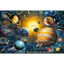 Schmidt Spiele (56308) - "Our Solar System" - 200 pieces puzzle