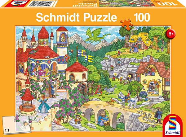 Schmidt Spiele (56311) - "The Land of Fairytale" - 100 pieces puzzle