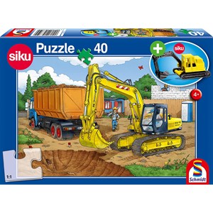 Schmidt Spiele (56350) - "Digger" - 40 pieces puzzle