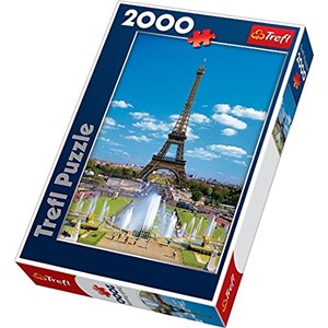 Trefl (27051) - "The Eiffel Tower" - 2000 pieces puzzle