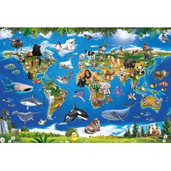 Schmidt Spiele (56355) - "Animal World" - 150 pieces puzzle