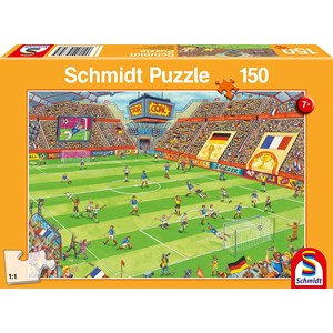 Schmidt Spiele (56358) - "Football Stadium Finale" - 150 pieces puzzle