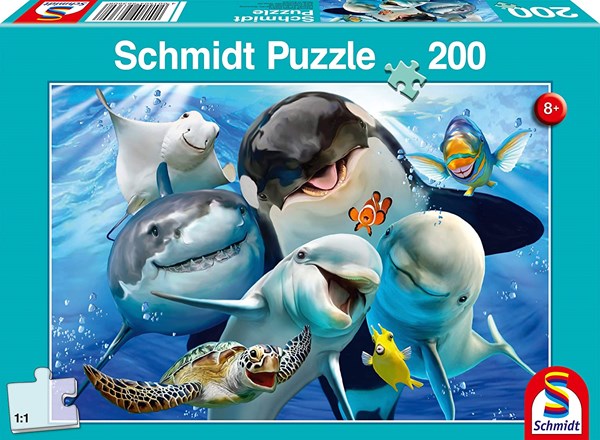Schmidt Spiele (56360) - "Underwater Friends" - 200 pieces puzzle