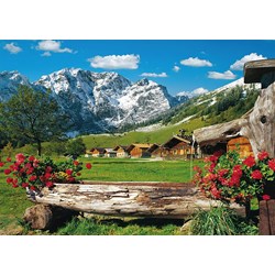 Schmidt Spiele (58368) - "Mountain View Idyll" - 1000 pieces puzzle
