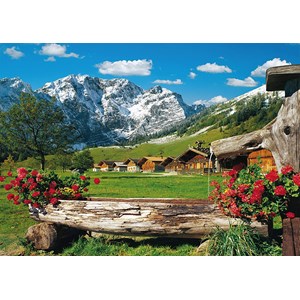 Schmidt Spiele (58368) - "Mountain View Idyll" - 1000 pieces puzzle