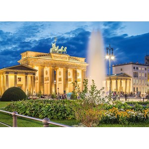 Schmidt Spiele (58385) - "Brandenburg Gate, Berlin" - 1000 pieces puzzle