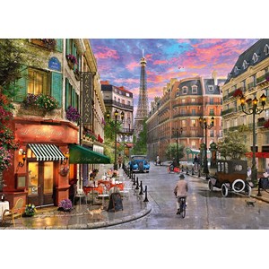 Schmidt Spiele (58387) - "Street to The Eiffel Tower" - 1000 pieces puzzle