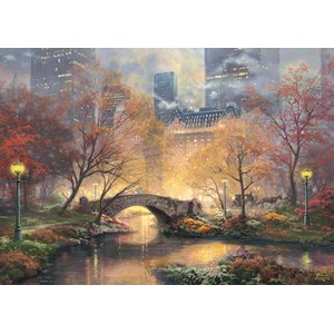 Schmidt Spiele (59496) - Thomas Kinkade: "Central Park in Autumn" - 1000 pieces puzzle