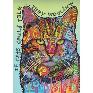 Heye (29893) - "If Cats Could Talk" - 1000 pieces puzzle