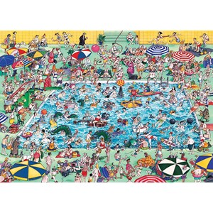 Heye (29904) - Roger Blachon: "Cool Down!" - 1000 pieces puzzle
