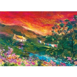 Heye (29916) - Moy Mackay: "Washing Line" - 1000 pieces puzzle
