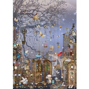 Heye (29918) - Ilona Reny: "Magic Keys" - 1000 pieces puzzle