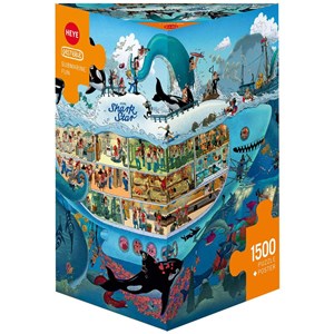 Heye (29925) - Uli Oesterle: "Submarine Fun" - 1500 pieces puzzle