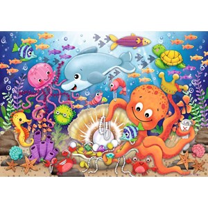 Ravensburger (03041) - "Fishie's Fortune" - 24 pieces puzzle