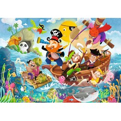 Ravensburger (03042) - "Land Ahoy!" - 24 pieces puzzle